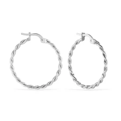 Clearance Histoire d'Or Créoles Argent Blanc Abie