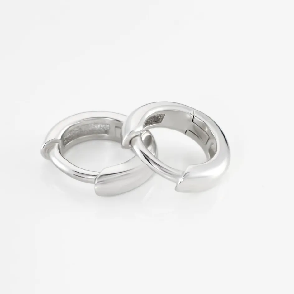 Best Histoire d'Or Créoles Argent Blanc Cokkie