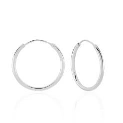 Best Histoire d'Or Créoles Olympia argent blanc