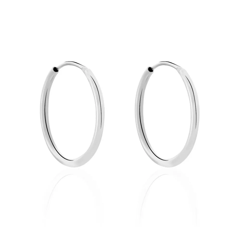 Best Histoire d'Or Créoles Olympia argent blanc