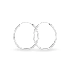 Online Histoire d'Or Créoles Olympia argent blanc