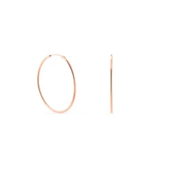 Histoire d'Or Créoles Argent Rose Olympia argent blanc