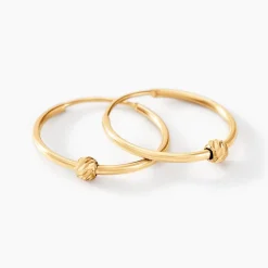 Hot Histoire d'Or Créoles Aurelya Or Jaune