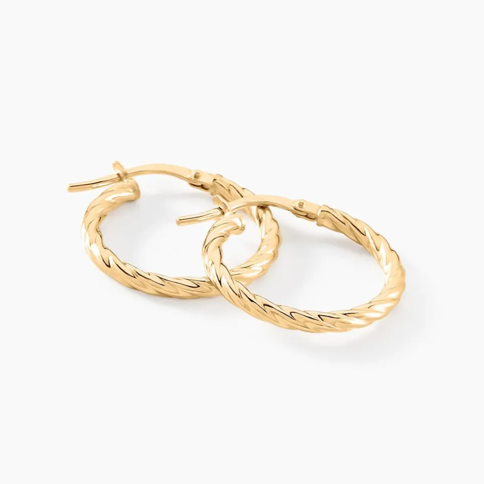 Online Histoire d'Or Créoles Bartimee Or Jaune