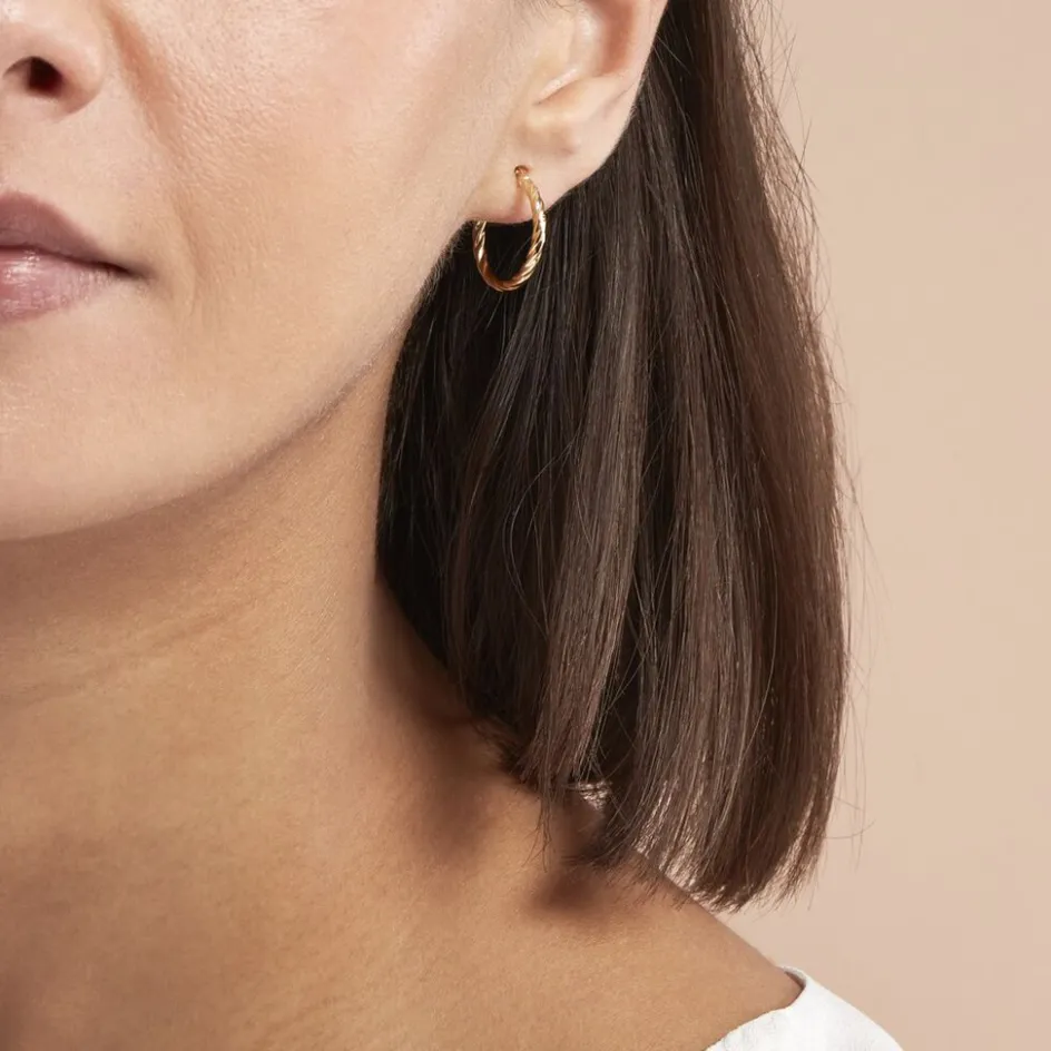 Online Histoire d'Or Créoles Bartimee Or Jaune