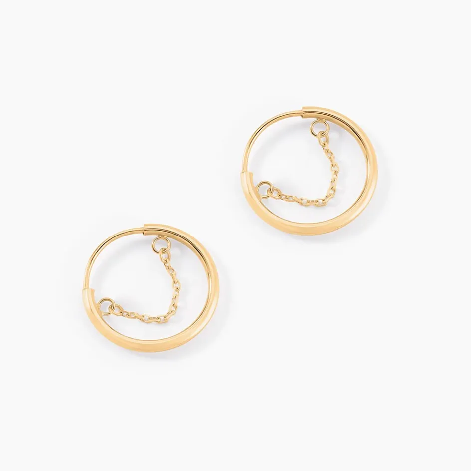 New Histoire d'Or Créoles Byron Or Jaune