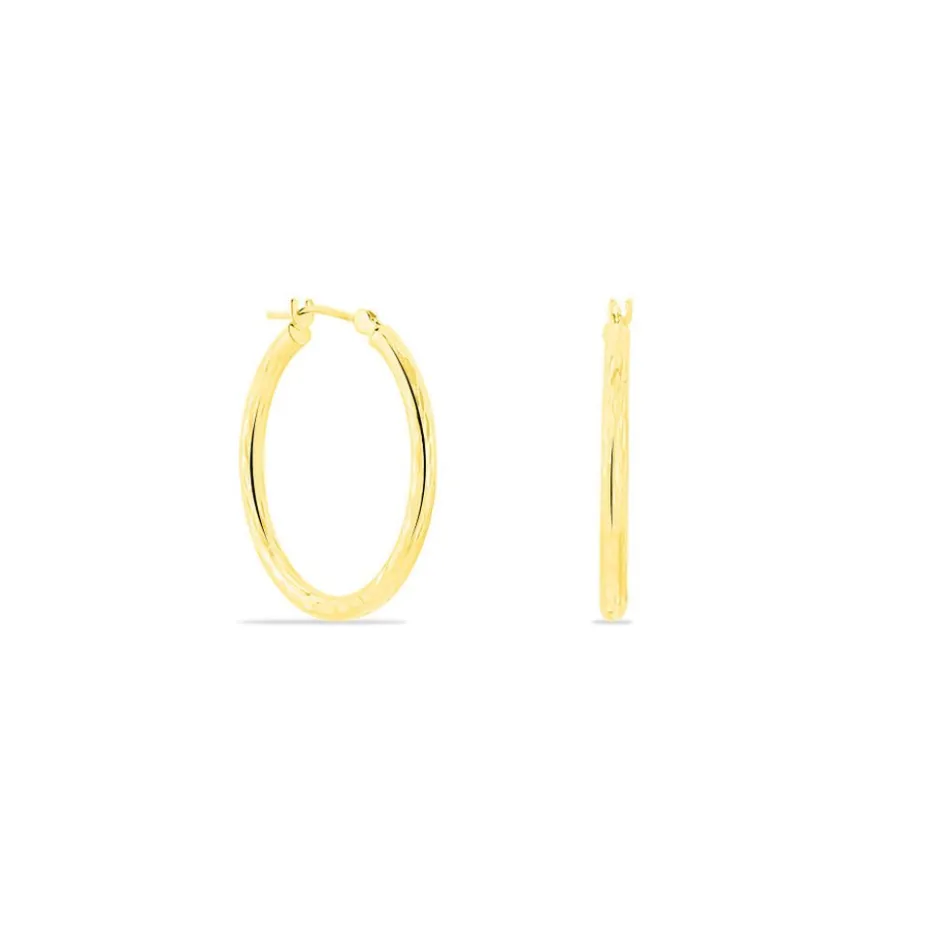 Histoire d'Or Créoles Cayla* Boucles D'Oreilles|Boucles D'Oreilles Créoles