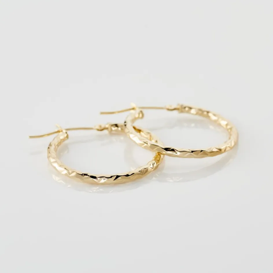 Histoire d'Or Créoles Cayla* Boucles D'Oreilles|Boucles D'Oreilles Créoles