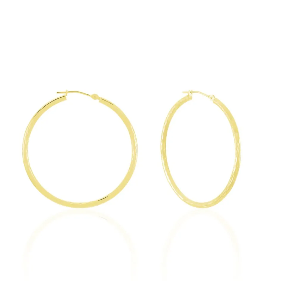 Histoire d'Or Créoles Cayla* Boucles D'Oreilles|Boucles D'Oreilles Créoles