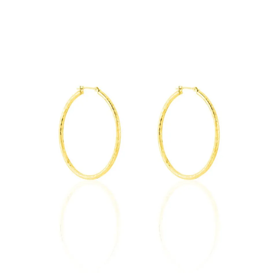 Histoire d'Or Créoles Cayla* Boucles D'Oreilles|Boucles D'Oreilles Créoles