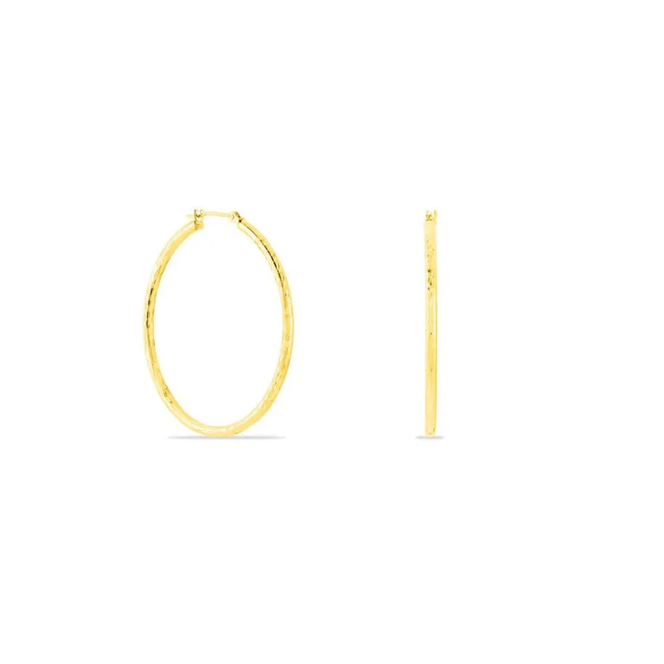 Histoire d'Or Créoles Cayla* Boucles D'Oreilles|Boucles D'Oreilles Créoles