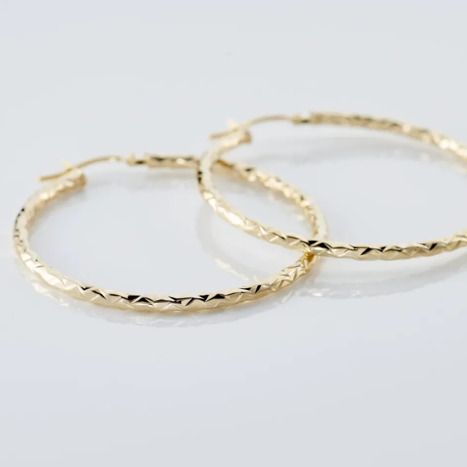 Histoire d'Or Créoles Cayla* Boucles D'Oreilles|Boucles D'Oreilles Créoles