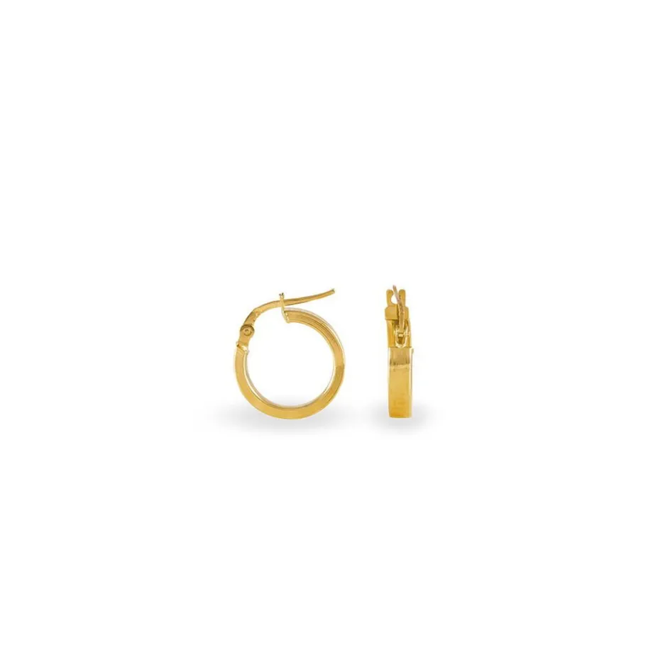 Hot Histoire d'Or Créoles Cody Or Jaune