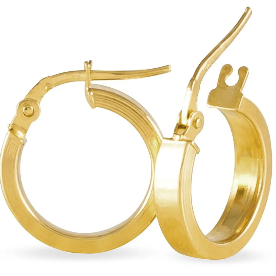 Hot Histoire d'Or Créoles Cody Or Jaune