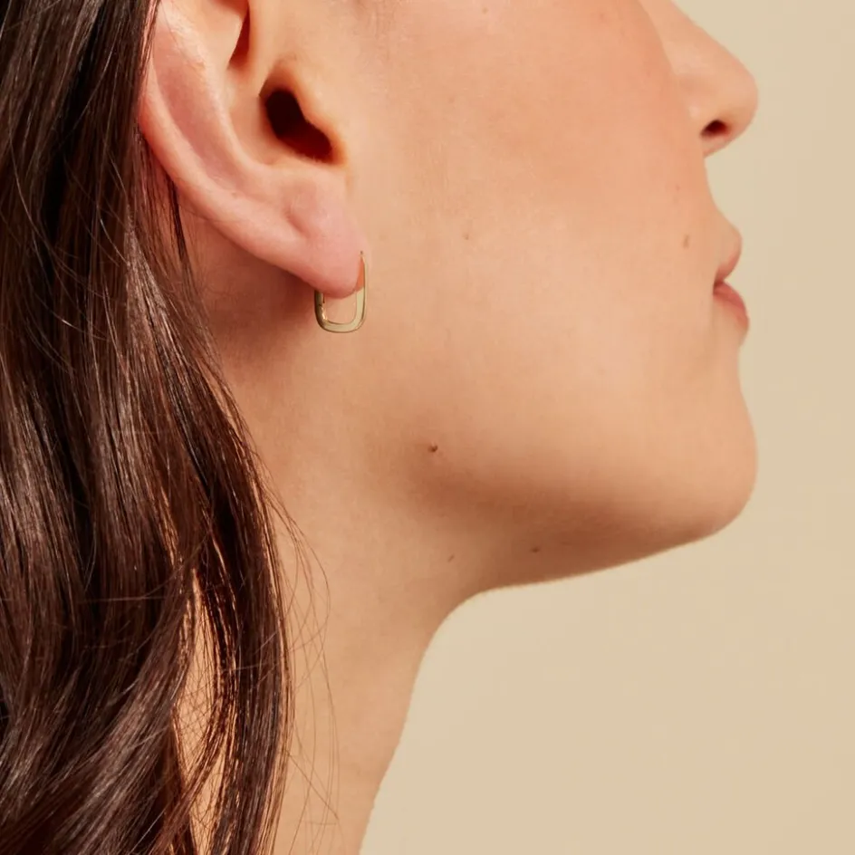 Outlet Histoire d'Or Créoles Coleman Or Jaune