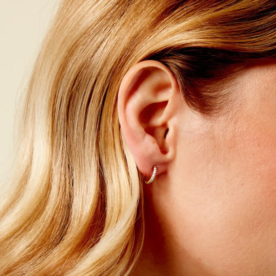 Hot Histoire d'Or Créoles Comfort Or