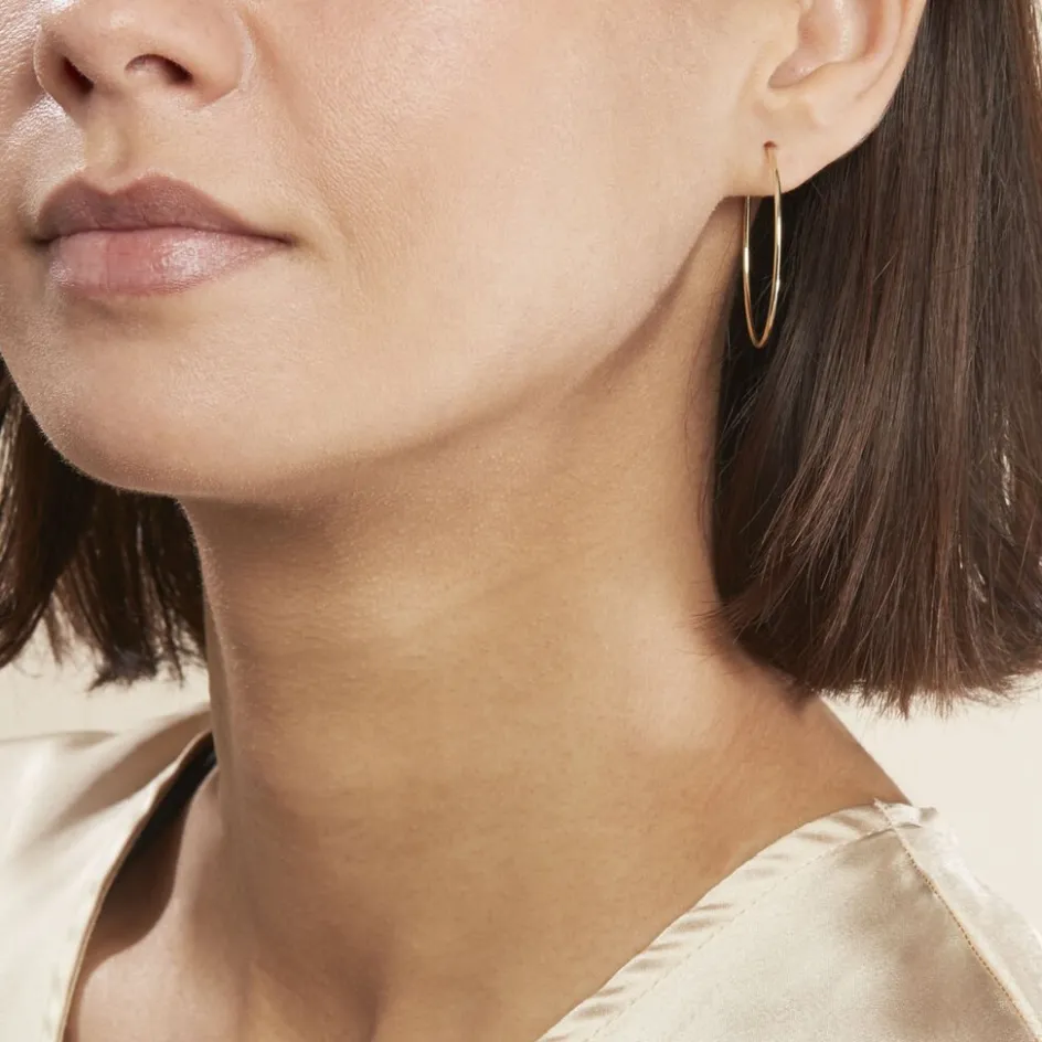 Histoire d'Or Créoles Dominae Flexible* Boucles D'Oreilles|Boucles D'Oreilles Créoles