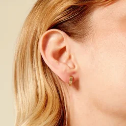 New Histoire d'Or Créoles Dorofei Or Jaune