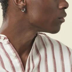 Sale JOURDAN Créoles Homme Tilos Acier Blanc