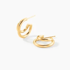 Sale Histoire d'Or Créoles Kalyan Or Jaune