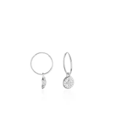 Clearance Histoire d'Or Créoles Lulu Or Blanc Oxyde