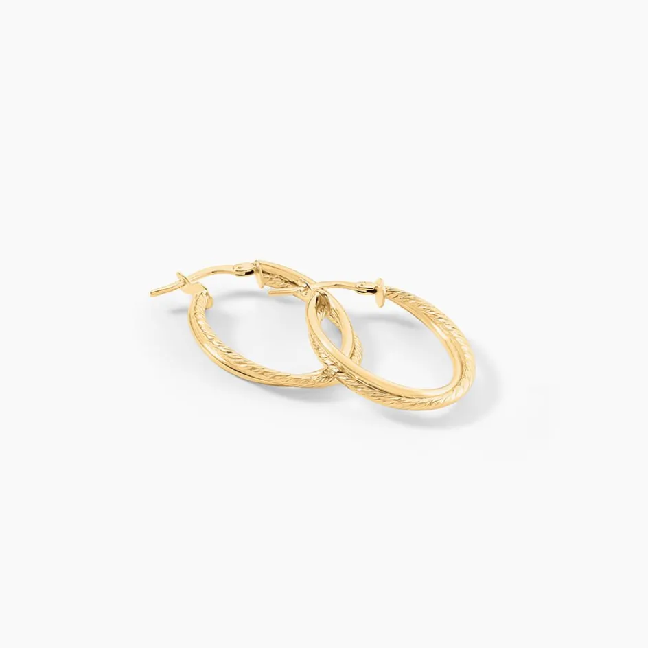 Outlet Histoire d'Or Créoles Maelia Or Jaune