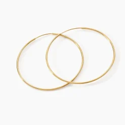 Sale Histoire d'Or Créoles Muses Or Jaune