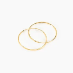 Online Histoire d'Or Créoles Muses Or Jaune