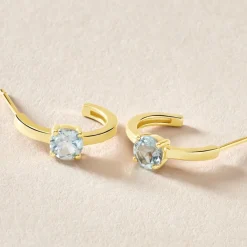 Histoire d'Or Créoles Nottingham Or Jaune Topaze* Boucles D'Oreilles|Boucles D'Oreilles Créoles