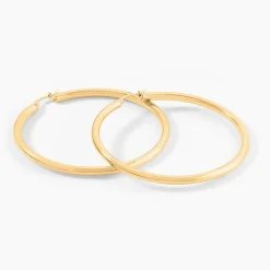 Histoire d'Or Créoles Or Jaune Rond* Boucles D'Oreilles|Boucles D'Oreilles Créoles