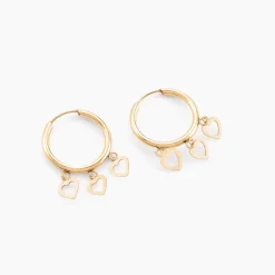 Histoire d'Or Créoles Orinthia Or Jaune* Boucles D'Oreilles|Boucles D'Oreilles Créoles