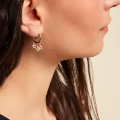 Online Histoire d'Or Créoles Orinthia Or Jaune