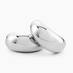 Histoire d'Or Créoles Perfect Match Acier Blanc