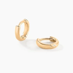 Histoire d'Or Créoles Plaqué Or Eva* Boucles D'Oreilles|Boucles D'Oreilles Fantaisie