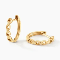 New Histoire d'Or Créoles Rain Or Jaune