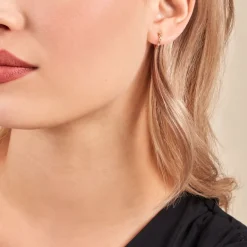 New Histoire d'Or Créoles Rain Or Jaune