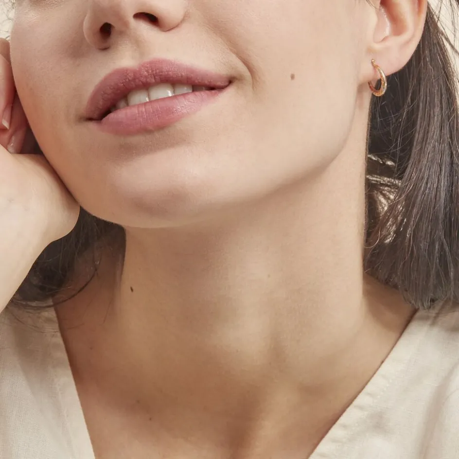 Sale Histoire d'Or Créoles Rosaura Or Tricolore