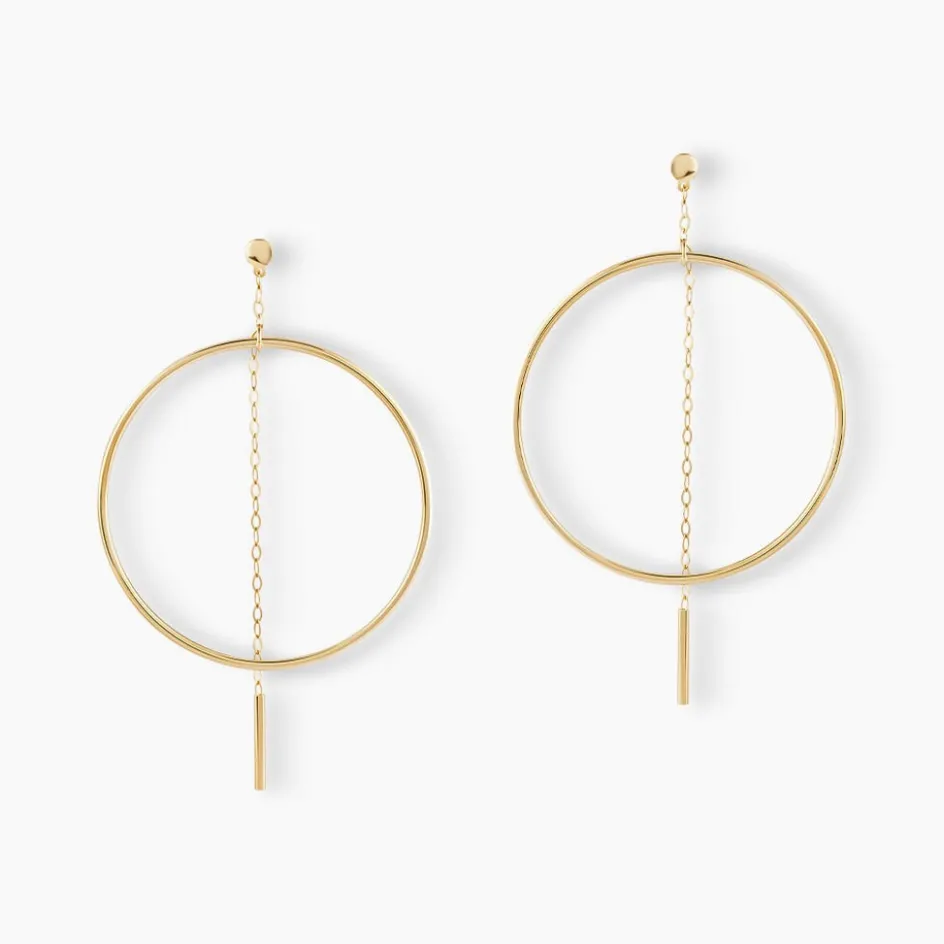 Histoire d'Or Créoles Roxana Cercles Ajourés Or Jaune* Boucles D'Oreilles|Boucles D'Oreilles Créoles