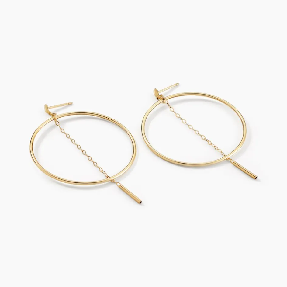 Histoire d'Or Créoles Roxana Cercles Ajourés Or Jaune* Boucles D'Oreilles|Boucles D'Oreilles Créoles