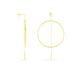 Histoire d'Or Créoles Roxana Cercles Ajourés Or Jaune* Boucles D'Oreilles|Boucles D'Oreilles Créoles