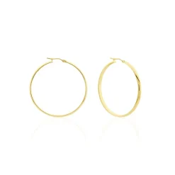 Histoire d'Or Créoles Shalana Or Jaune* Boucles D'Oreilles|Boucles D'Oreilles Créoles