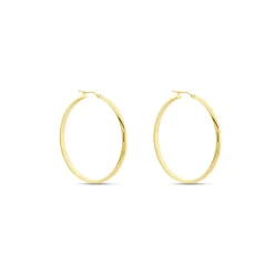 Histoire d'Or Créoles Shalana Or Jaune* Boucles D'Oreilles|Boucles D'Oreilles Créoles