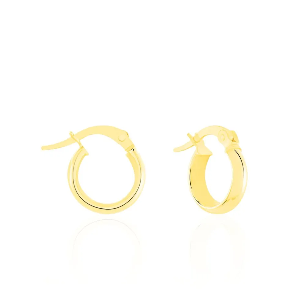 Hot Histoire d'Or Créoles Shalana Or Jaune