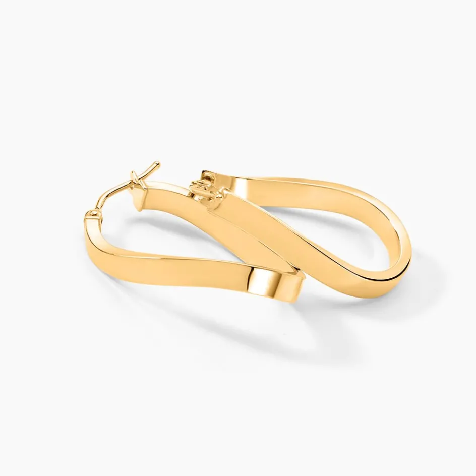 Sale Histoire d'Or Créoles Silla or jaune