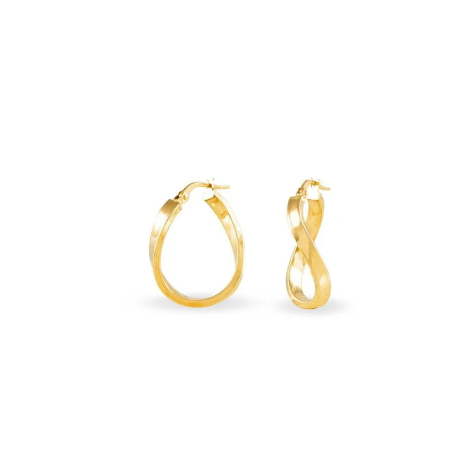 Sale Histoire d'Or Créoles Silla or jaune