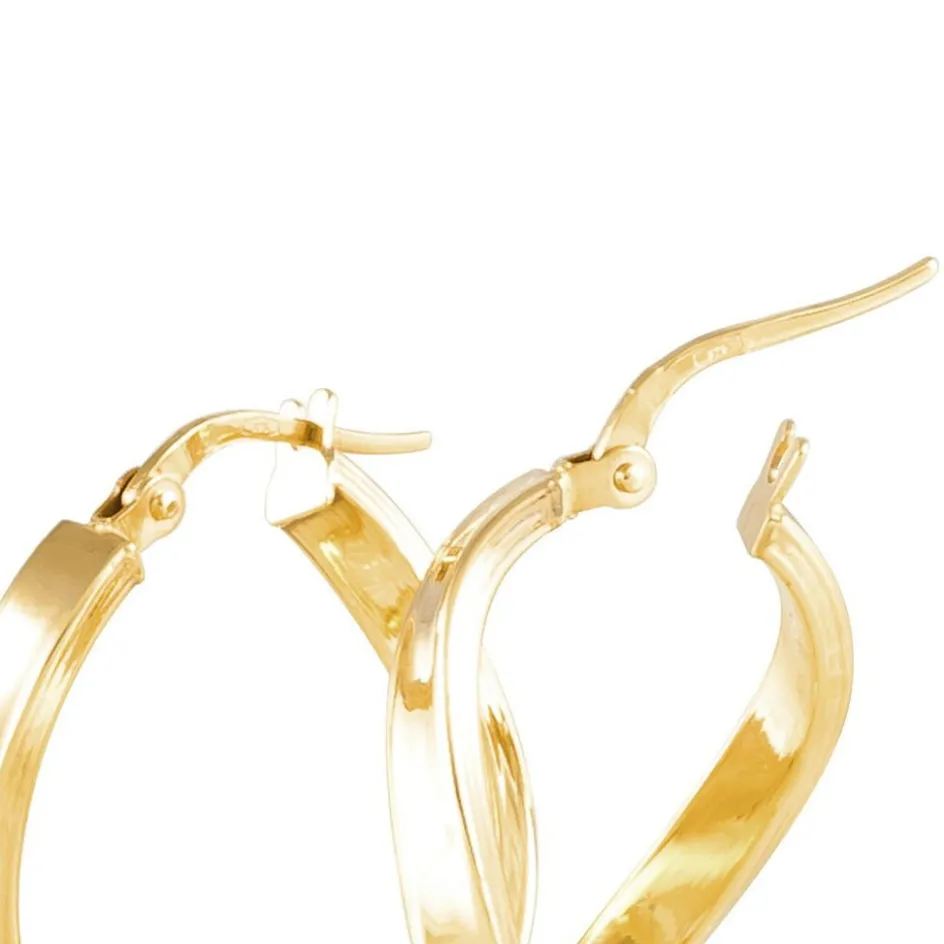 Sale Histoire d'Or Créoles Silla or jaune