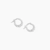 Histoire d'Or Créoles Sofia Argent Blanc* Boucles D'Oreilles|Boucles D'Oreilles Fantaisie