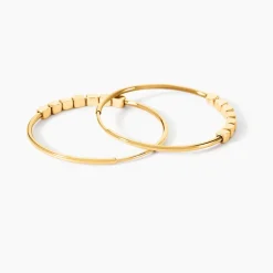 Histoire d'Or Créoles Spiro Or Jaune