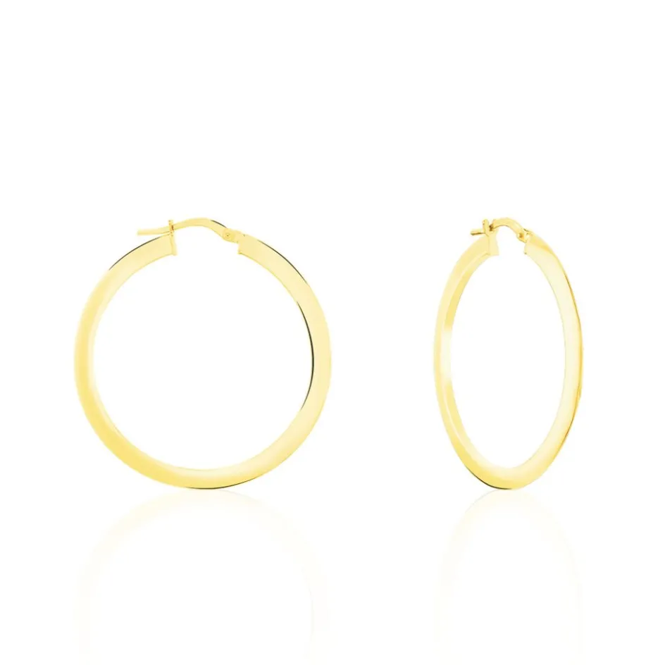 Hot Histoire d'Or Créoles Suzana Or Jaune