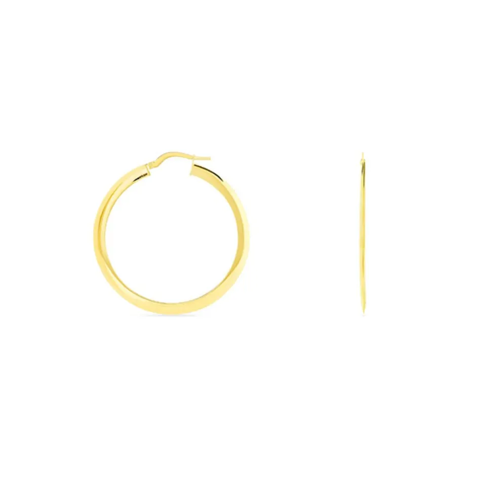 Hot Histoire d'Or Créoles Suzana Or Jaune